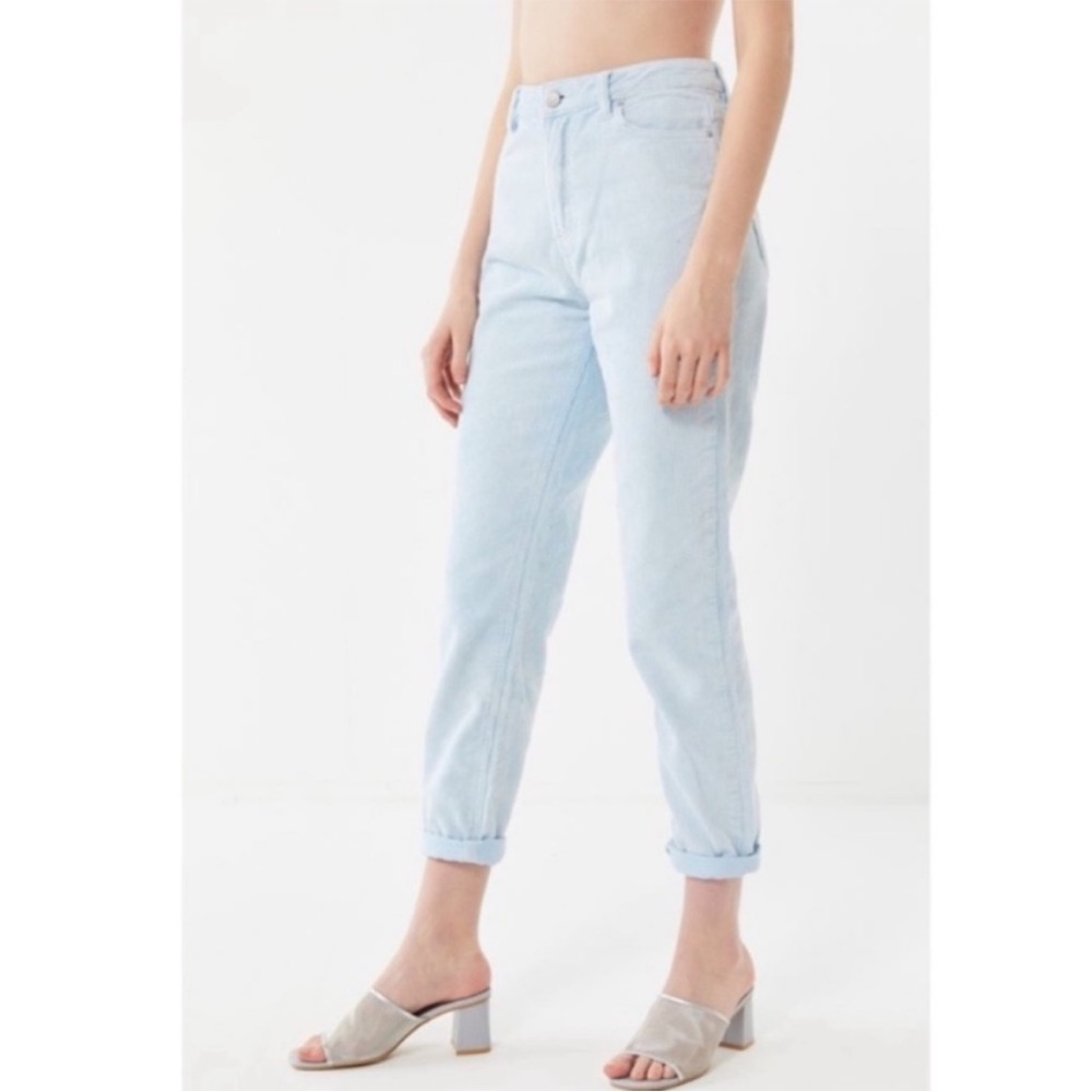 BDG Urban Outfitters baby blue mom high rise corduroy pants
